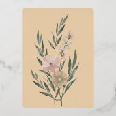 BOTANISCH FOLIE UITNODIGING (Achterkant)