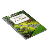 Botanisch fotomotief gepersonaliseerd notitieboek (Rechterzijde)