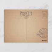 Botanisch - Fraisier Perpetual Ananas Briefkaart (Achterkant)