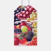 Botanisch Fruit Lokaal Boerenlabel Cadeaulabel (Achterkant)