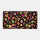 Botanisch gebladerte herfstbladeren patroon op zwa bureaumat (Voorkant)