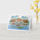 BOTANISCH GEBOUW EN LILY POND KAART (Gele Bloem)