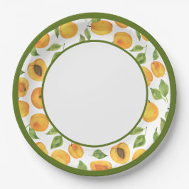 Botanisch Geel Abrikozendocument Bord