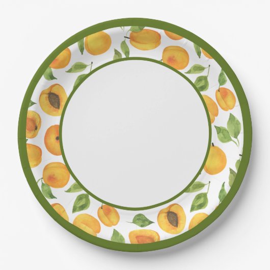 Botanisch Geel Abrikozendocument Bord (Voorkant)