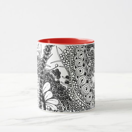 Botanisch geïnspireerde Mok (Midden)