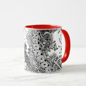 Botanisch geïnspireerde Mok (Voorkant rechts)