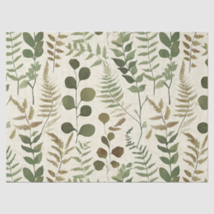 Botanisch geperst bladpatroon – Varentprint Tissuepapier