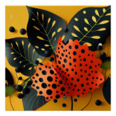 Botanisch glanzend Poster (Voorkant)