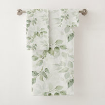Botanisch groen bladpatroon