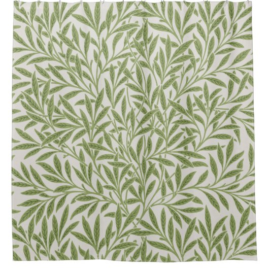  Botanisch Groen Douchegordijn (Voorkant)