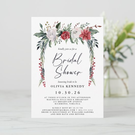 Botanisch groen kerstVrijgezellenfeest Kaart (Staand voorkant)