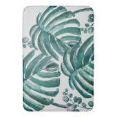 Botanisch groen lef Tropisch buitenshuis Badmat (Voorkant Verticaal)