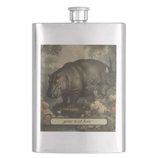  Botanisch Hippo, aanpasbaar Flacon (Voorkant)