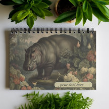  Botanisch Hippo, aanpasbaar