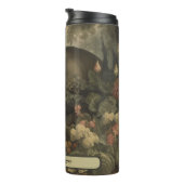  Botanisch Hippo, aanpasbaar Thermosbeker (Geroteerd rechts)