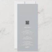 Botanisch in één grijs huwelijk kaart (Achterkant)