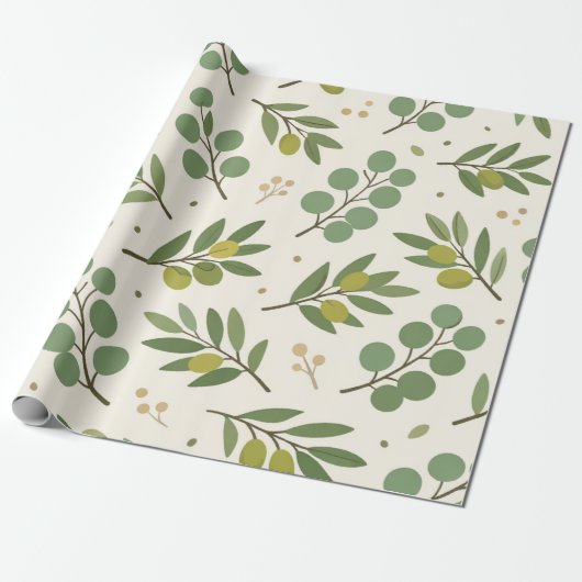Botanisch inpakpapier (Uitgerold)