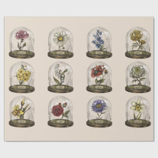  botanisch inpakpapier