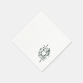 Botanisch jokerpapier Napkin Servet (Hoek)