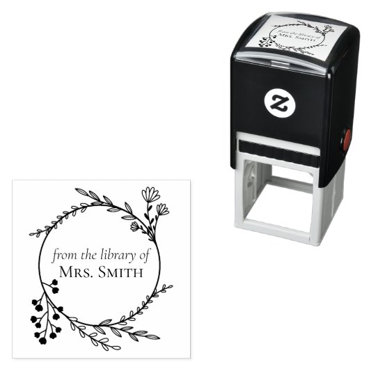 Botanisch kader  Uit de bibliotheek van Zelfinktende Stempel (In situ)