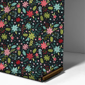 Botanisch Kerst Bloemmotief Stof