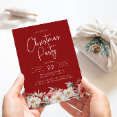 Botanisch Kerstfeest Kaart