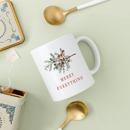  botanisch kerstgroen koffiemok