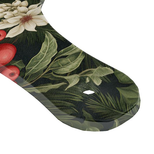 Botanisch Kerstpatroon Snijplank (Hoek)