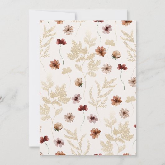  Botanisch Kleine Vrijgezellenfeest Kaart (Achterkant)