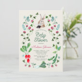 Botanisch konijn en klaver kaart (Staand voorkant)