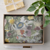 Botanisch koudeweefselpapier tissuepapier (Geschenk)