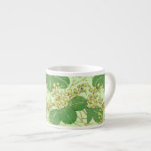 Botanisch kunstpatroon van Japans leder Espresso Kop (Voorkant rechts)