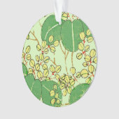 Botanisch kunstpatroon van Japans leder Ornament (voorkant)