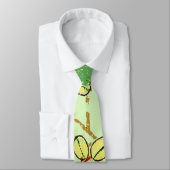 Botanisch kunstpatroon van Japans leder Stropdas (Gebonden)