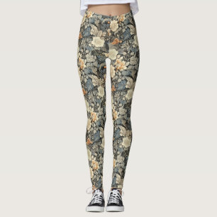 botanisch kunstwerk leggings
