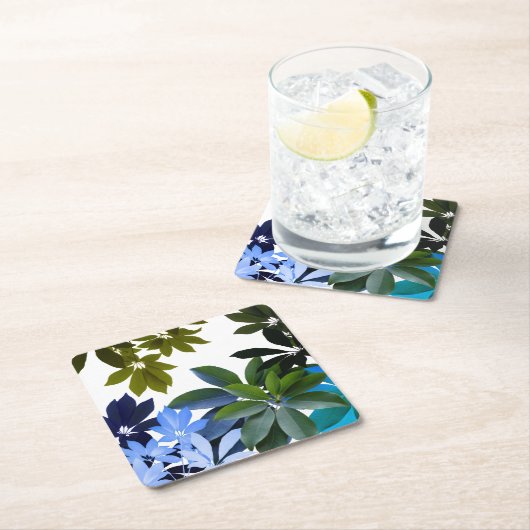 Botanisch, laat aangepaste Onderzetters (Insitu)