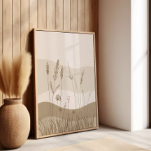 Botanisch landschap Boho