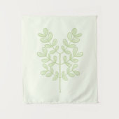 Botanisch leder wandkleed (Voorkant)