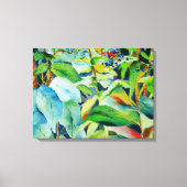 Botanisch lederen canvas 24 x 18 afdrukken (Voorkant)