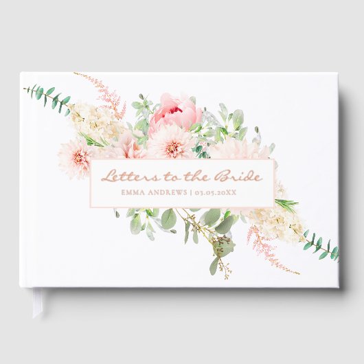 Botanisch Lente Bruidsdiner Gastenboek (Voorkant)