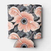 Botanisch lichtdoorlatend patroon blikjeskoeler (Achterkant)