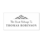 Botanisch lijst boek stempel (Design)