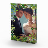 Botanisch Lijst met foto en monogram (Rechts)