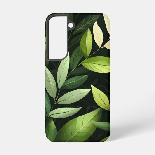 botanisch Lijst Samsung Galaxy Hoesje (Achterkant)