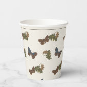  Botanisch Lovebug Baby shower Papieren Bekers (Achterkant)