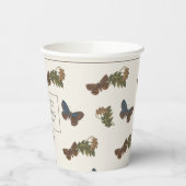  Botanisch Lovebug Baby shower Papieren Bekers (Links)