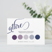 Botanisch maanlicht | Gotische Bloemen trouwkledin Informatiekaartje (Staand voorkant)