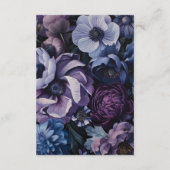 Botanisch maanlicht | Gotische bloemenaccommodatie Informatiekaartje (Achterkant)