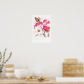  BOTANISCH "MAGNOLIA" POSTER VAN W.H. FITCH (Keuken)