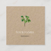 BOTANISCH "MAGNOLIA" VISITEKAARTJE VAN REDOUTÉ (Voorkant)